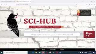 How to download any of the research article from sci hub website