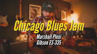 Chicago Blues Jam *Gibson ES-335 & Marshall Plexi* old school authentic tone. Bloomfield vibes