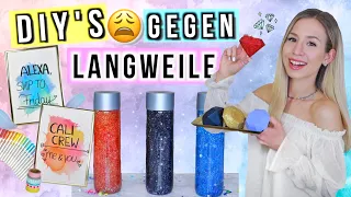 DIYs gegen LANGEWEILE 6.0 😑 einfache DIY Ideen für Zuhause ✨ gegen Langeweile - Cali Kessy