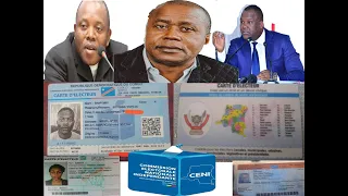 CENI - RDC : CARTE D'ELECTEUR AVEC DES ERREURS D'ORTHOGRAPHE