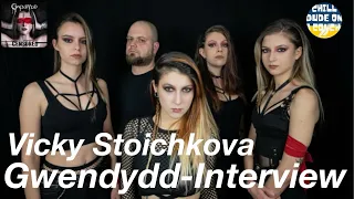 Gwendydd-Vicky Stoichkova-Interview- New Album censored out May 13 #gwendydd #deathmetal