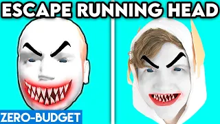 ROBLOX WITH ZERO BUDGET! (ESCAPE RUNNING HEAD OBBY PARODY BY LANKYBOX!)