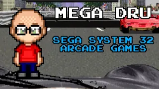 Sega System 32 Arcade Games - Mega Dru #sega #arcade #retrogaming