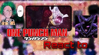 OPM react to Saitama Vs Cosmic Garou || Part 4/? || GCRV || One Punch Man || Fan Animation ||