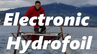 Building a Hydrofoil for a Laser Sailboat