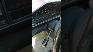 Mercedes-Benz OM603 running without exhaust pipe