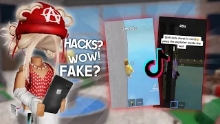 Trying mm2 GLITCHES and HACKS! Are they real??? (Murder Mystery 2)