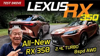 Newsflash! New Lexus RX350 Now with 2.4L Turbo 8-Speed Tested on Road & Mountain | YS Khong Driving