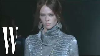 Giorgio Armani Fall 2011 - runway fashion show - W Magazine