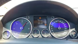 VW Touareg 5.0 V10 TDI Acceleration 0-160 Км