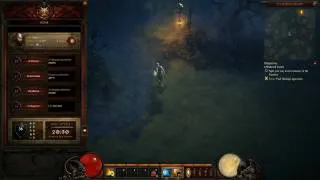 Diablo III gameplay - Monk - Full beta run (act 1)