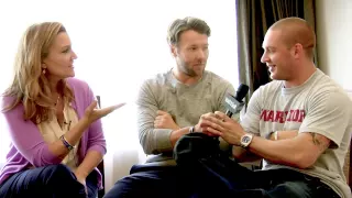 Vanity Fair interview with Joel Edgerton and Tom Hardy at Comic Con 2011