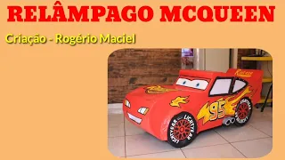 RELÂMPAGO MCQUEEN  / PASSO A PASSO DE PAPELÃO