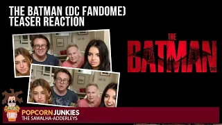 THE BATMAN (DC Fandome Teaser) The Popcorn Junkies Reaction