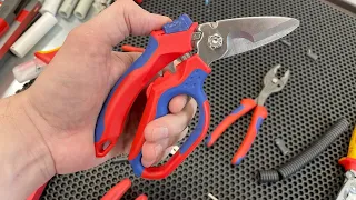 Новые ножницы Knipex. Обзор. Инструмент для электрика