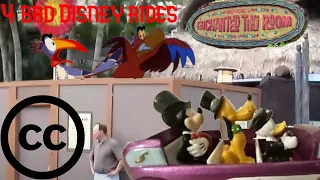 Industrai: 4 bad Disney rides