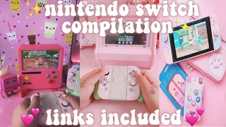 💐 Nintendo Switch Compilation 🌠 Kawaii Stuff 💗 Random 🎲 Things ✨ + Links Included😍