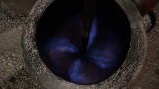 Waste Oil Blue Flame Bottom Feed Oil Vapor Burner