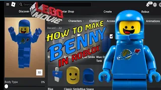 How to make BENNY in Roblox (LEGO Movie)