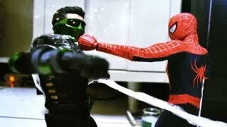 Hot Toys Stop Motion : Spiderman VS Green Goblin 蜘蛛人VS綠惡魔