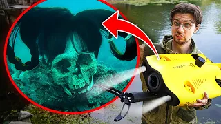 Found Wednesday Using Underwater Fishing Drone!