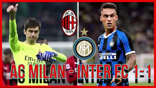 Tătăruşanu saves a penalty AC Milan 1 -1 Inter | Highlights Derby di Milano | Derby della Madonnina