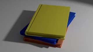 Моделирование книги в Blender