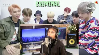 BTS REACTION TO Britney Spears - Criminal | cover by Aish