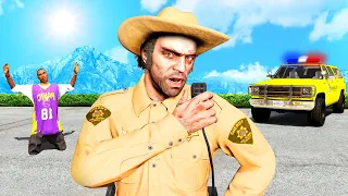 Joining THE SHERIFF in GTA 5!