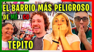 REACCIÓN a EL BARRIO MÁS PELIGROSO DE MEXICO 🇲🇽 ¿es peligroso como dicen?