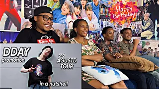 Yoongi D-DAY promotion and AGUST D tour in a nutshell | Happy Birthday Yoongi ♡ (REACTION)