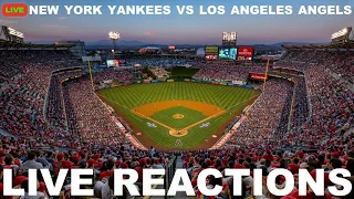 New York Yankees vs Los Angeles Angels Live Reactions