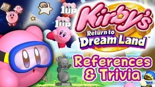 Kirby's Return to Dream Land - References and Trivia