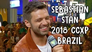 Sebastian Stan Marvel's Avengers: End Game Interview | 2018 CCXP Brazil