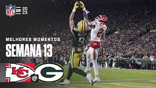 Kansas City CHIEFS x Green Bay PACKERS - Melhores Momentos | Semana 13 | NFL Brasil