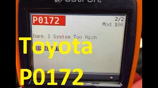 7 Causes of a Toyota P0172 Code: System too Rich – Bank 1