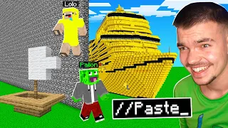 OSZUKUJĘ LOLO w KONKURSIE BUDOWANIA w Minecraft!