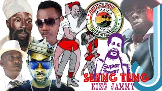 Sleng Teng Riddim |Justice Sound| Reggae Dancehall Mix (((Raw)))