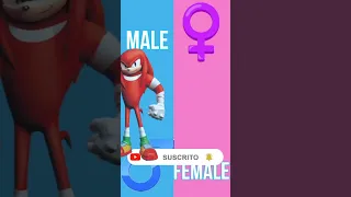 Sonic Boom Gender Swap edit ❤️ - Sonic Boom Cambio De Género