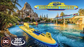 [5K 360] Disneyland Finding Nemo Submarine Ride - Disney 360° POV