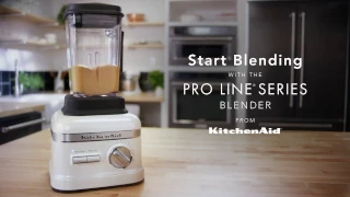 Thick Blending with the KitchenAid Pro Line® Series Blender with Thermal Control Jar