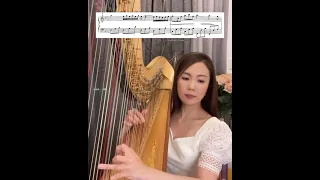 Chopin’s Nocturne Op. 9 No. 2 - Harp Solo