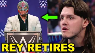 Rey Mysterio Retires From WWE After Being Released from Hospital as Dominik Mysterio is Surprised