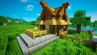 СТАРТОВЫЙ ДОМ ДЛЯ ВЫЖИВАНИЯ В МАЙНКРАФТ, ГДЕ ЕСТЬ ВСЁ  STARTER HOUSE MINECRAFT