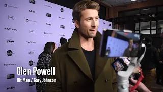 Glen Powell Interview | Hit Man | Sundance 2024