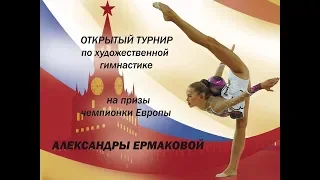 Открытый турнир по художественной гимнастике на призы чемпионки Европы А. Ермаковой май 2019