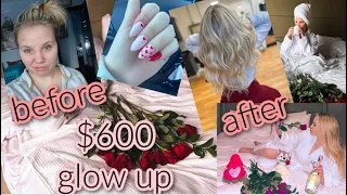 $600 24 HOUR GLOW UP FOR DATE NIGHT💅🏻💄💋