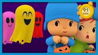 😱 POCOYO AND NINA -  The Haunted House [91 min] | ANIMATED CARTOON for Children | FULL episodes