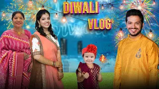 MYRA'S FIRST DIWALI CELEBRATION |  BURSTING EXPENSIVE CRACKERS