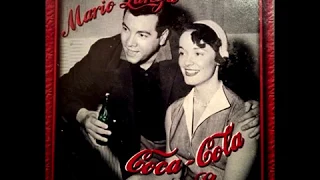 Mario Lanza - Takes and false starts of Santa Lucia Lontana, at the Coca Cola Show